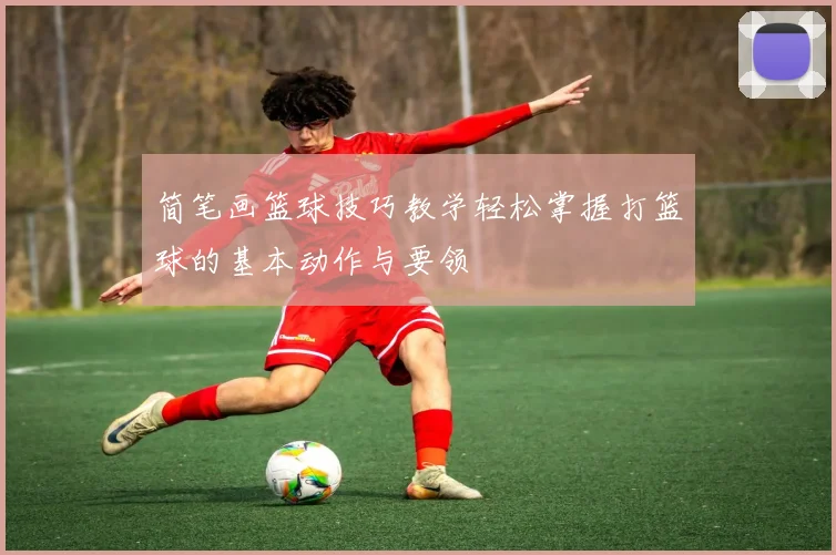 简笔画篮球技巧教学轻松掌握打篮球的基本动作与要领